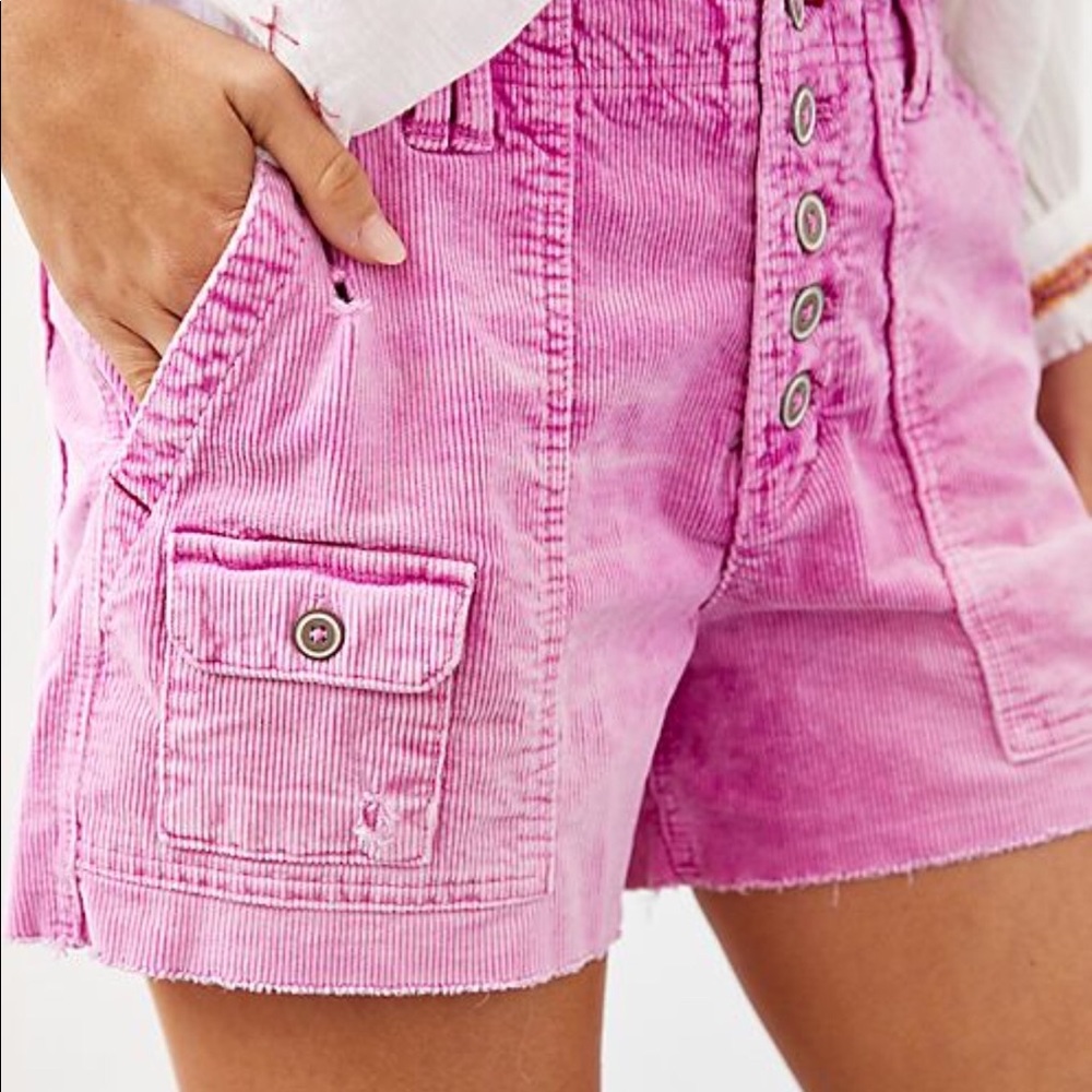 Pilcro brand high waisted corduroy shorts bought from anthropology.